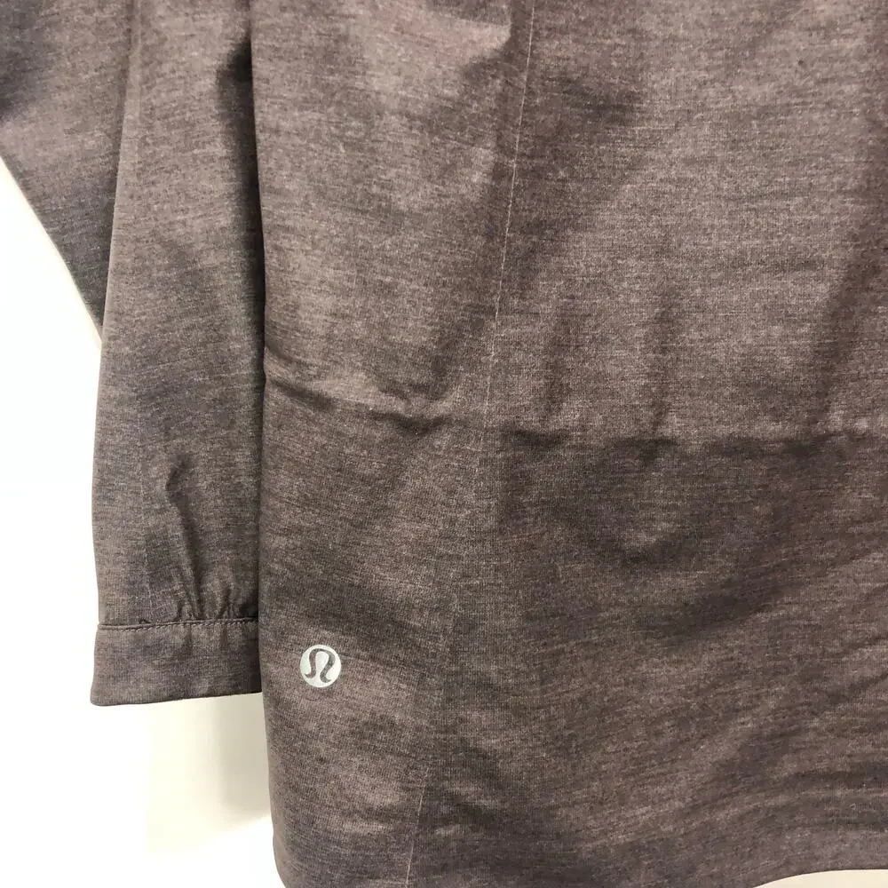 Lululemon The Drizz Rain Windbreaker Hoodie Jacket Multicolor Size 6